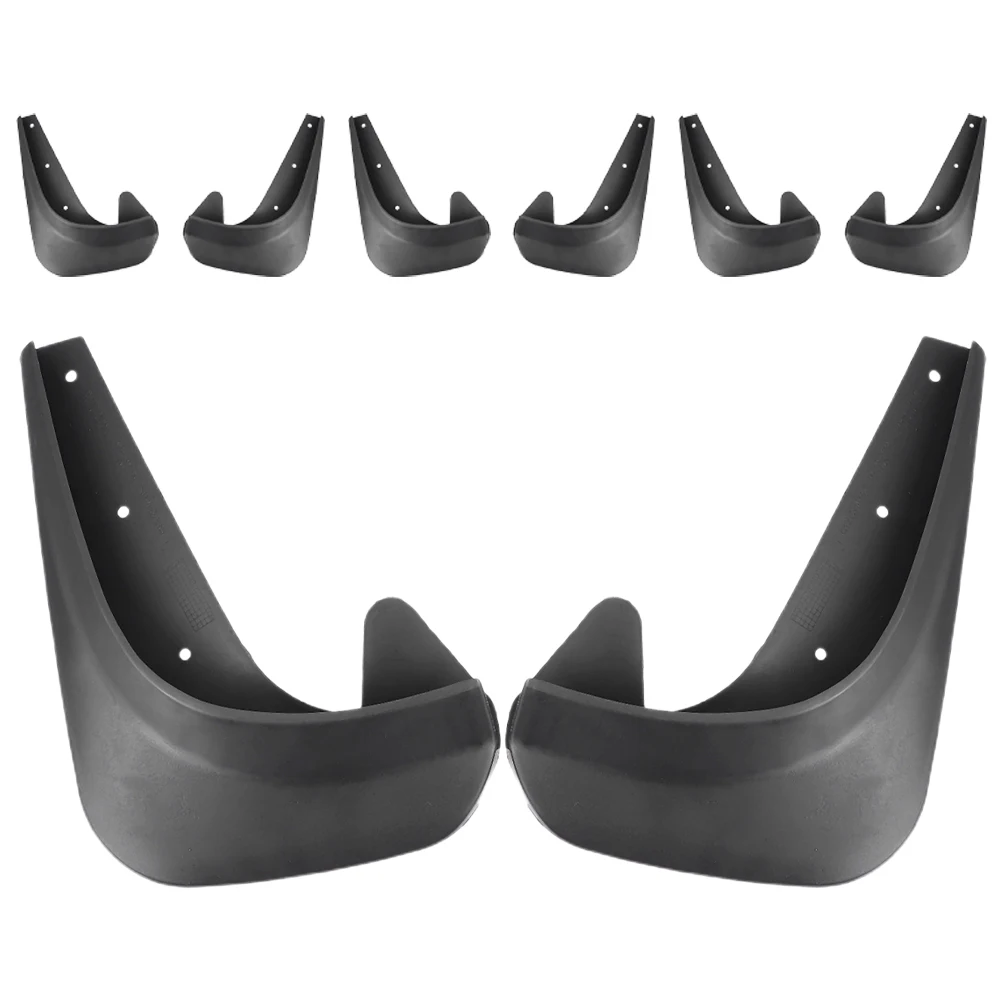 

8 Pcs Flaps Rear Car Accessories Tire Splash Guards Durable Plastic Universal Wheel Mud Flaps Motorcycle Parts