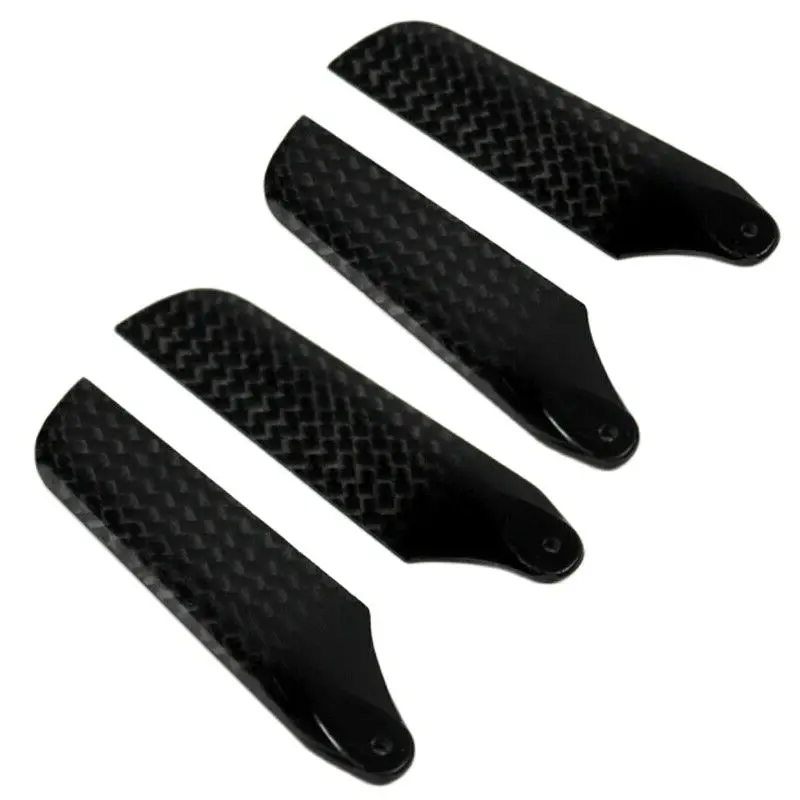 2Pairs 62mm Carbon Fiber Tail Blade For Align Trex 450 V2 V3 PRO DFC Helicopter