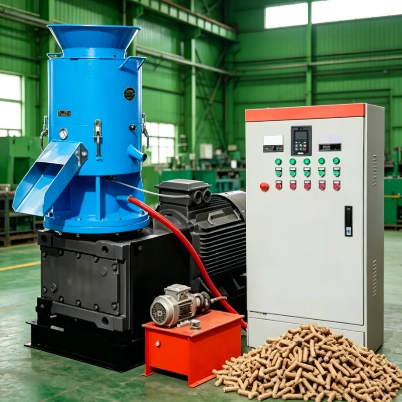Customized Biomass Pellet Mill Wood Pellet Machine for Sawdust Straw Rice Husk High Output Energy Saving Commercial