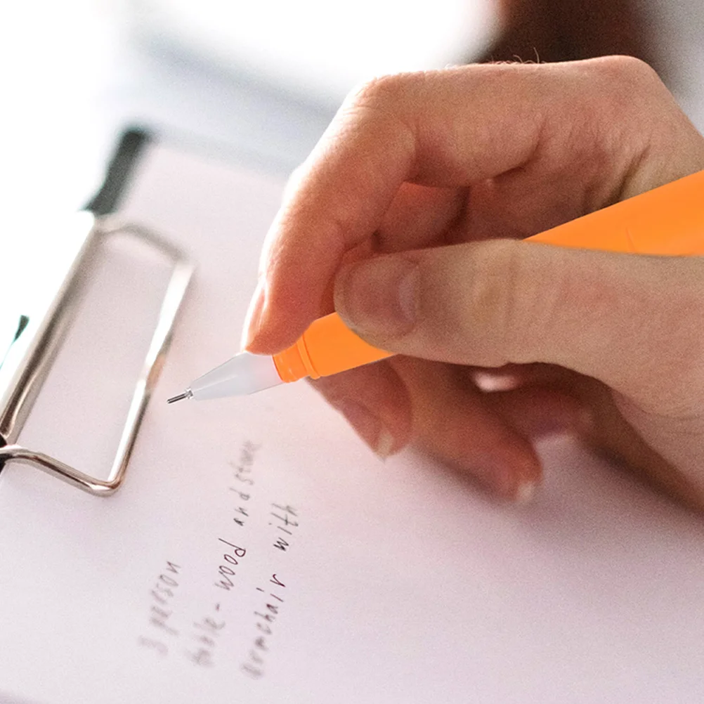 

10Pcs Gel Ink Pen Cartoon Carrot Rabbit Design Smooth Writing Signature Pen for Office School Student Cute Gel Ink Pens