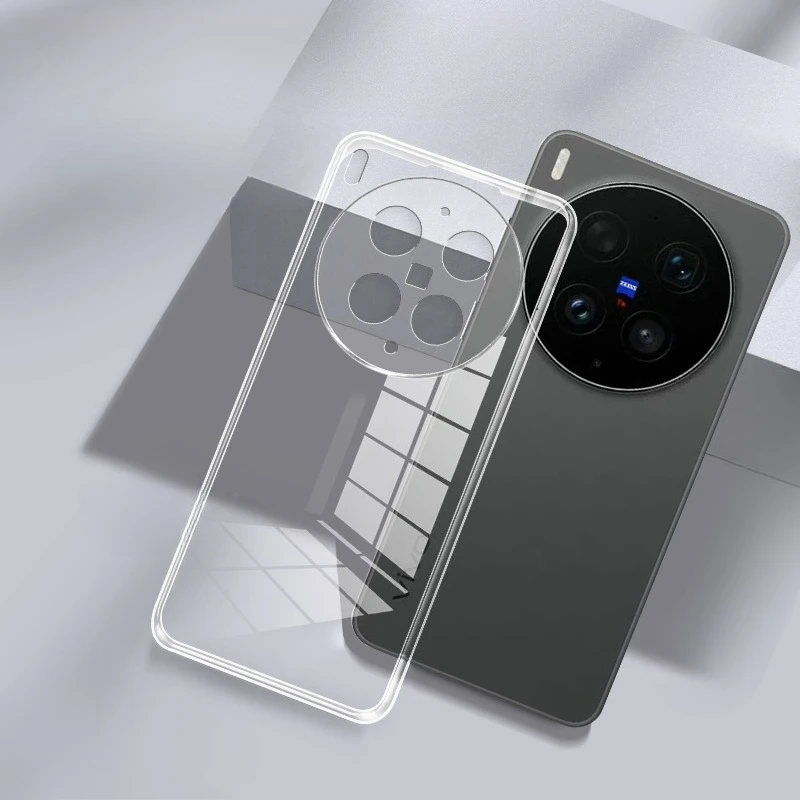 

Phone Case For Vivo X300 Ultra Clear Transparent Soft TPU Silicone Cases Back Cover For VIVO X300Ultra Protective Shell