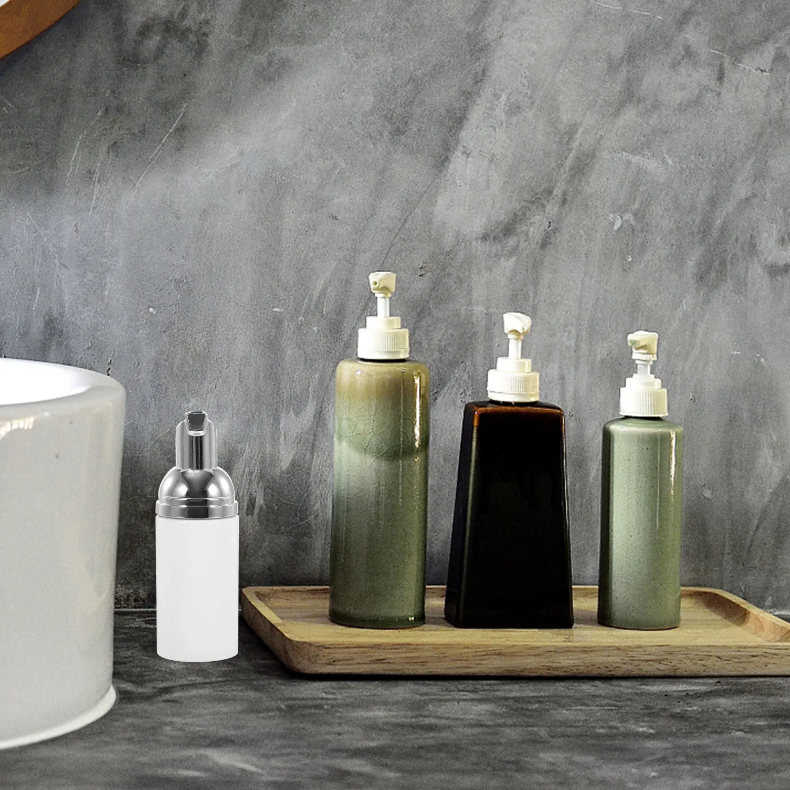 

Набор из 6 многоразовых пластиковых флаконов-дозаторов для косметики с удлиненной трубочкой для крема, лосьона, шампуня – можно использовать где угодно