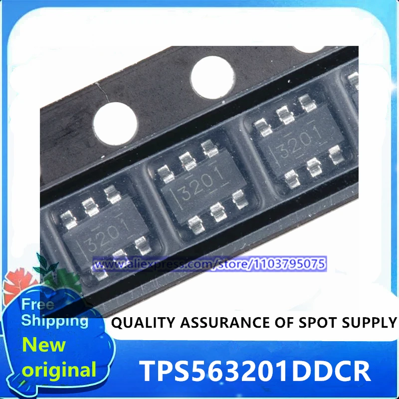 

50 шт./лот TPS563201DDCR TPS563201DDCT 3201 SOT23-6 100% новый оригинал в наличии