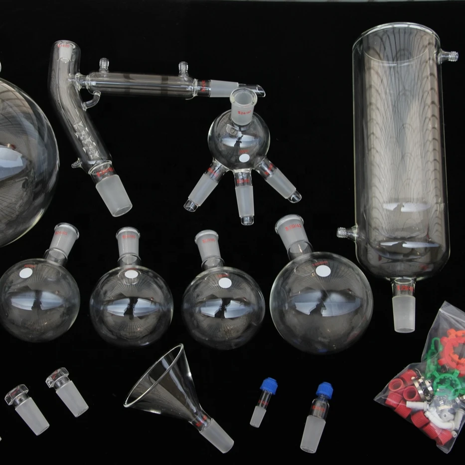 

Glass Short Path Distillation Kits 5L 29/42 Lab Glassware Kit