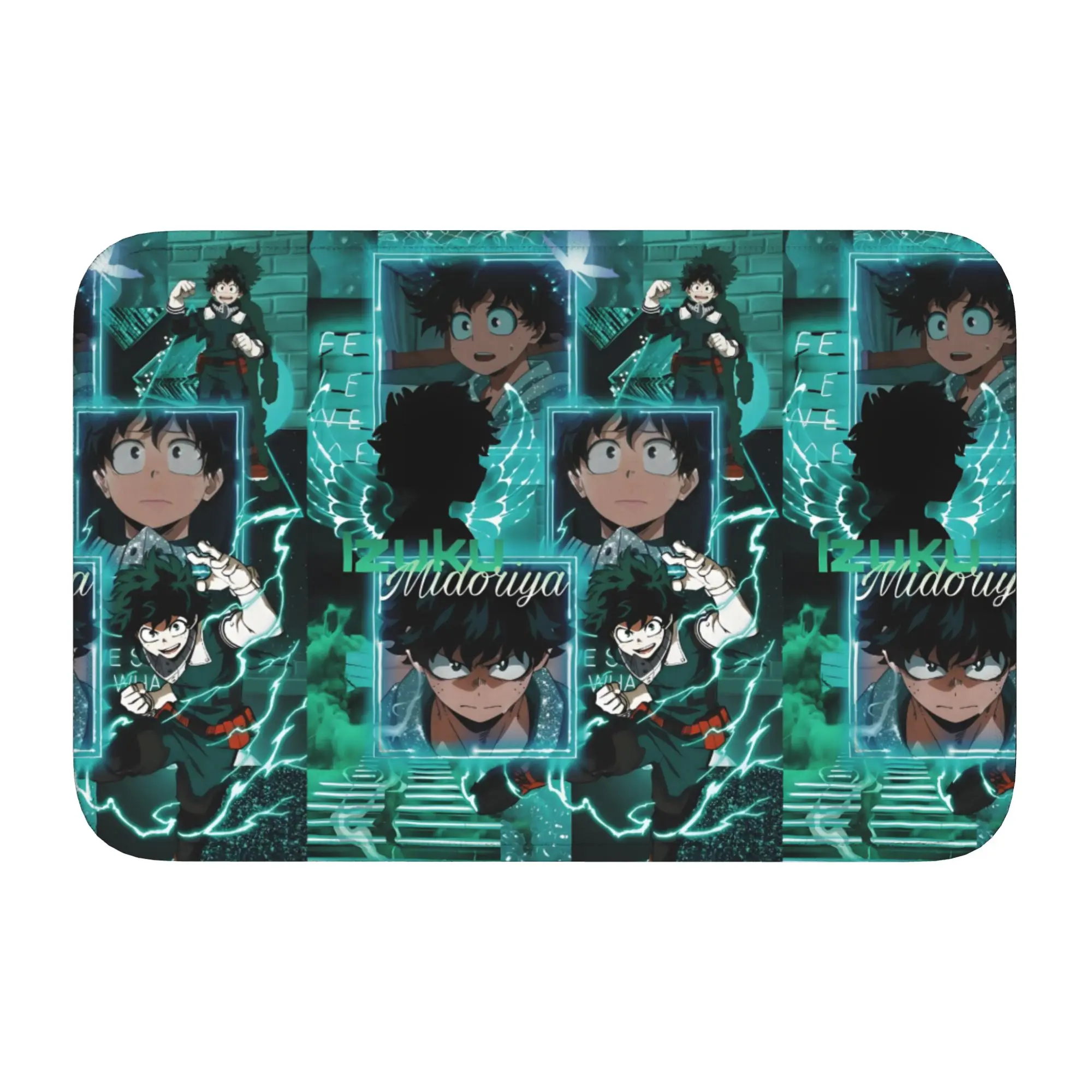 My Hero Academias Floor Door Kitchen Bathroom Mat Anti-Slip Outdoor  Doormat Garden Living Room Entrance Rug Carpet Footpad