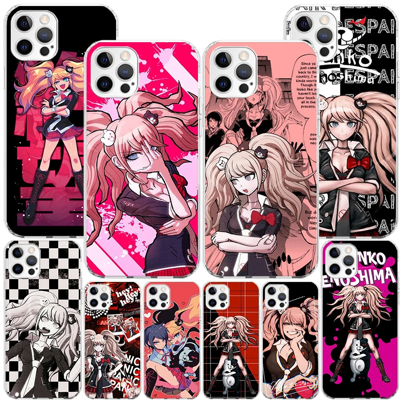 Danganronpa Enoshima Junko Phone Case For iPhone 16 Pro Max 15 + 14 Plus 11 12 13 Mini Xs X XR 7 8 SE Personalized Gift Print Co