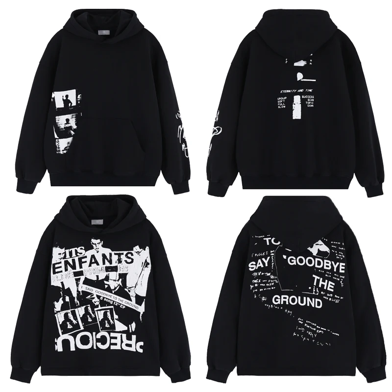 

Everyday Street Enfants Riches Deprimes Hoodie Sweatshirts Men Women Recreational Skateboard High Quality ERD Pullover