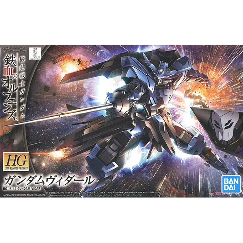 【Spot goods】Bandai Gundam Montage Modell HG IBO 027 1/144 Gundam Vidar Echtem Figure Sammlung Dekoration Kinder Spielzeug