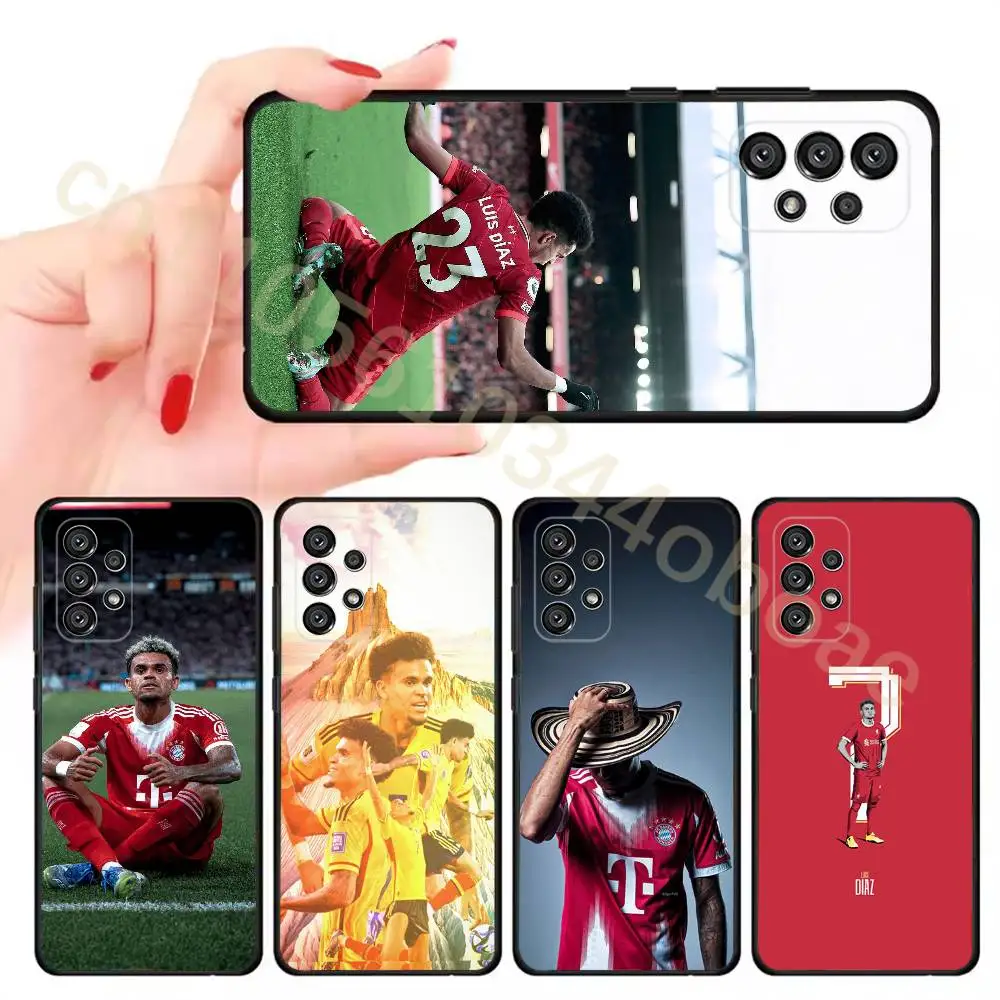 Cool L-Luiz Dias Phone Case for Samsung Galaxy A20,21s,22,31,32,52,71,80,A91,5G Colorful Cover Smartphone Pretty