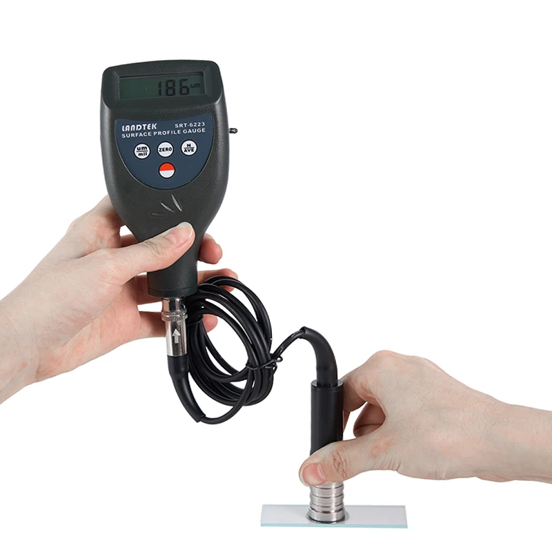 Digital Abrasive Blast Meter SRT-6223+ Surface Roughness Gauge 0~ 800µm Printing Anti-corrosion Spraying Roughness Gauge