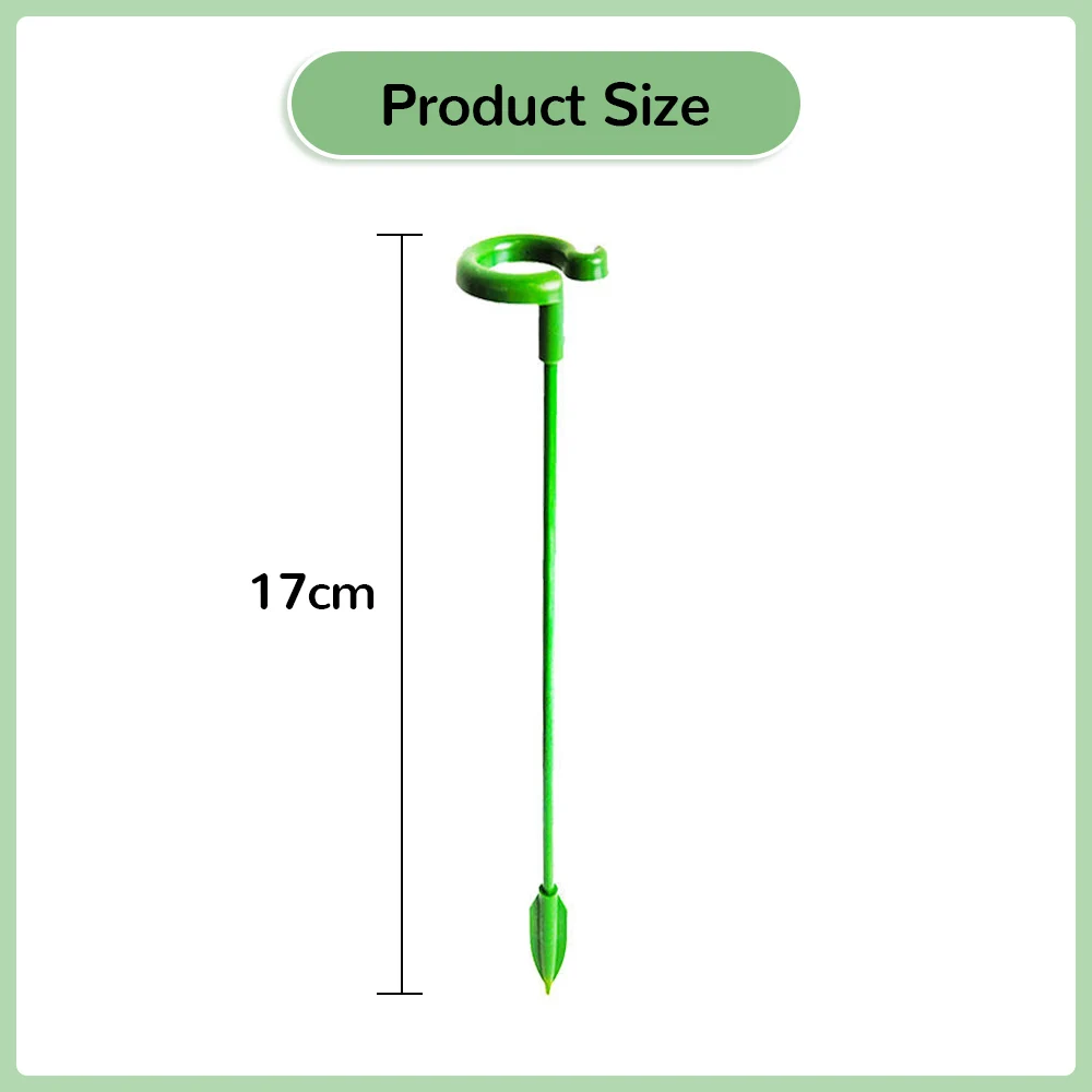 5/10/20pcs Plant Supports Flower Stand Butterflies Orchid Support Rod Climbing Plants Stick Protection Vegetable Garden Supplies