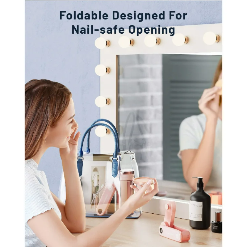 SWEETFULL Ventilatore USB di tipo C wireless portatile ultra mini leggero e compatto