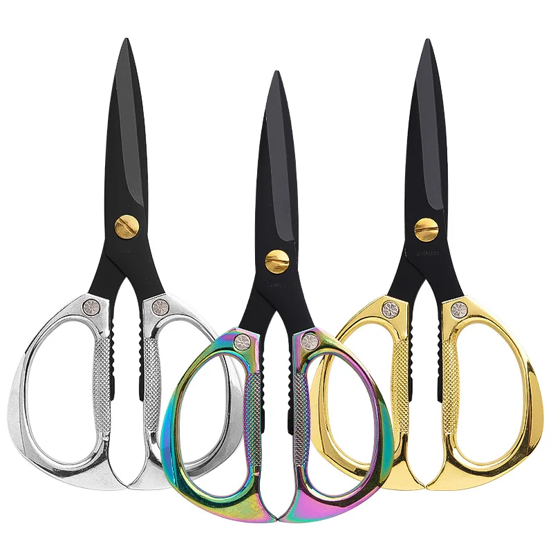 

Dobeli Stainless Steel Household Tailor Scissors Zinc Alloy Powerful Multifunctional Kitchen Chicken Bones Cutting Shear