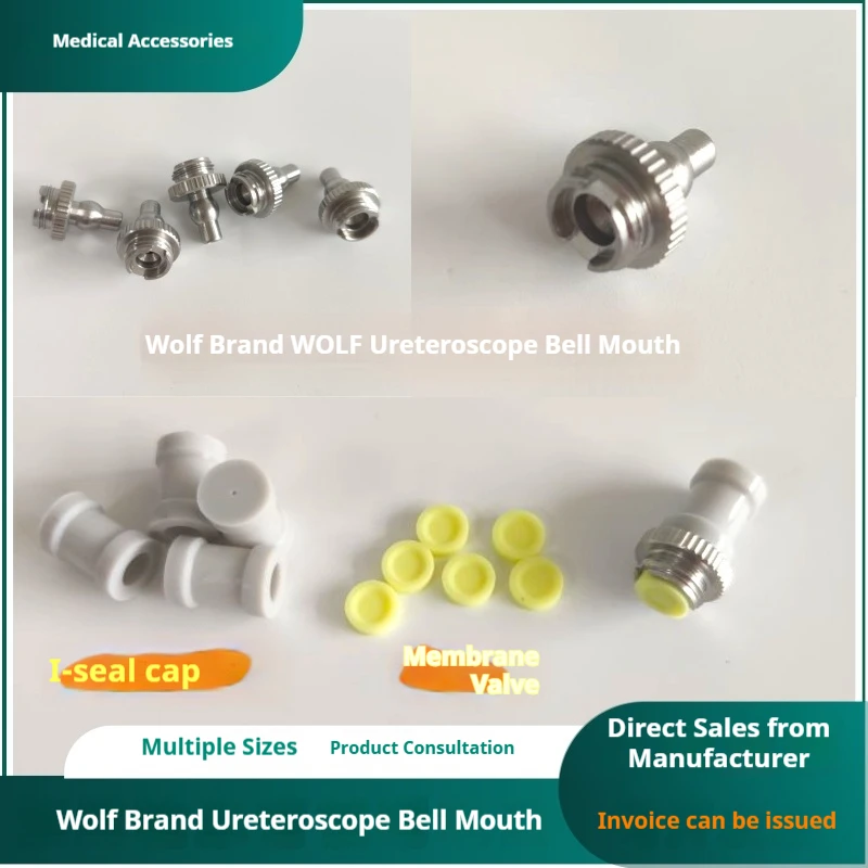 Wolf Flared Connector,Diaphragm Valve Gasket and Sealing Cap, endoscope accessorries