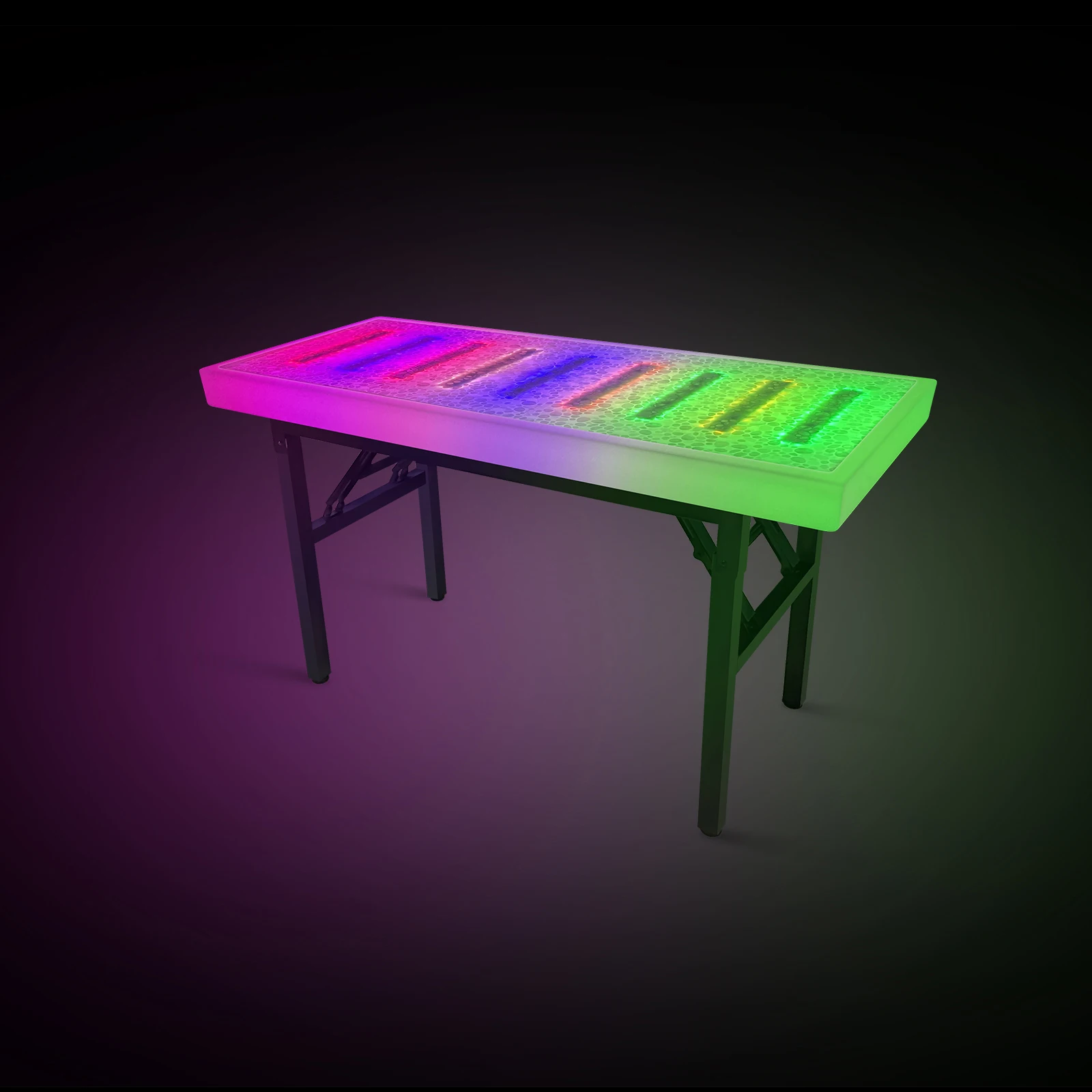 

Kids Entertainment Interactive Touch Screen Table Piano Illuminated LED Lights Table With Music Children Game Product
