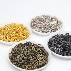 50Pcs 4/6mm Mini Doll Buttons High Quality Ultra-small Belt Buckle Doll Bags Shoes Clothes Sewing Accessories