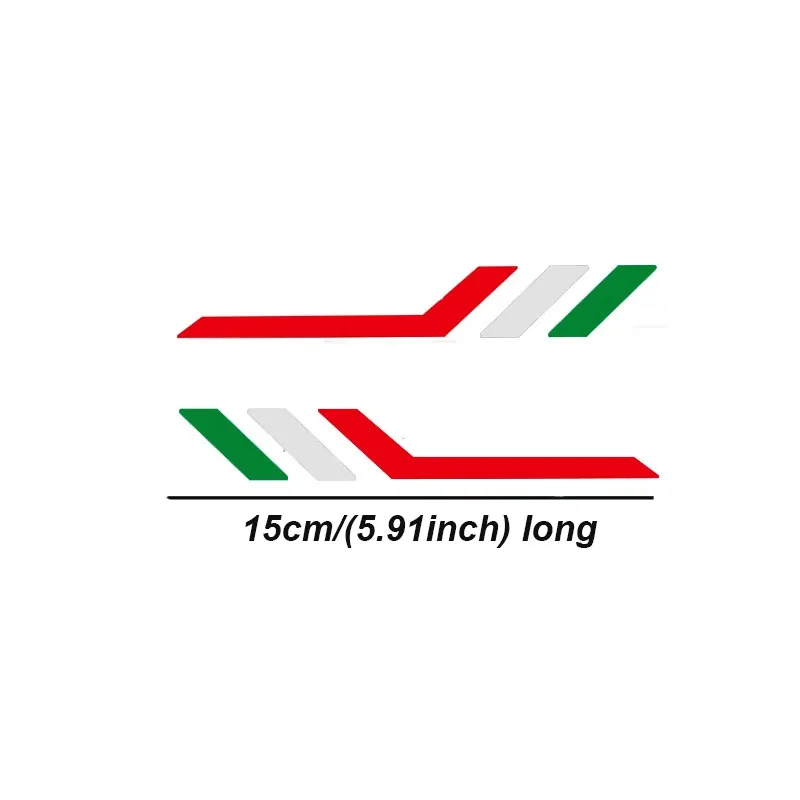 Fashion Sportiva Vinyl Stickers For Side Rearview Mirror 2Pcs Auto Accessories Alfa Romeo 147 Stelvio Giulia Giulietta