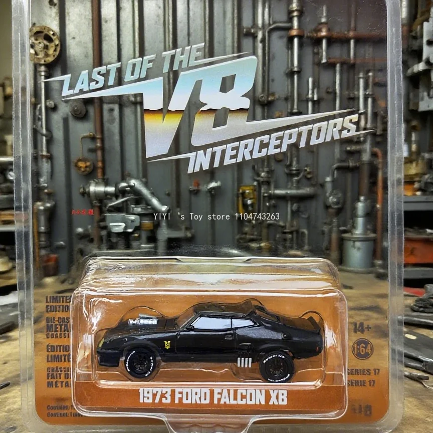

GreenLight 1/64 1973 Ford Falcon XB Model Toy, Alloy Rebound Car Model, High-end Decoration, Car Children's Toy 29A20