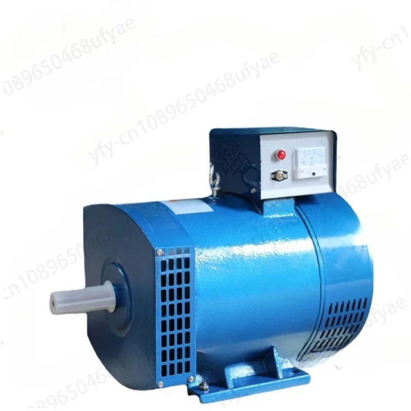 Single-phase three-phase generator 20KW small agricultural household pulley diesel generator set