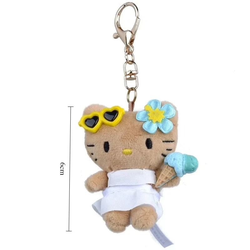 ミニソフトドールペンダントぬいぐるみキーホルダーかわいい漫画動物ペンダントヒョウ柄ぬいぐるみバッグバックパックデコレーション用