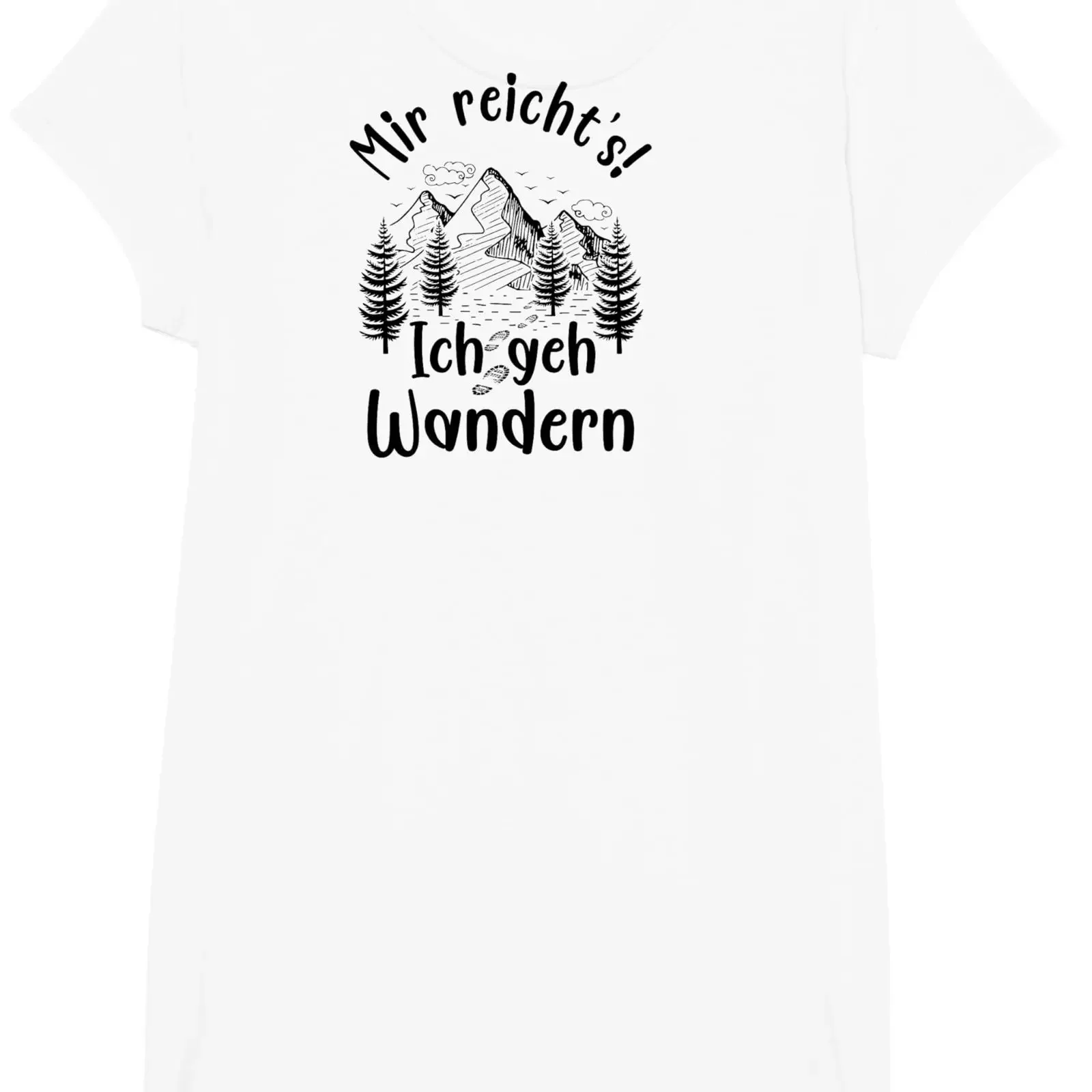 Mir reichts ich geh Hikern Hiker  T Shirt gray s vintage Washed Slightly designer clothes Unisex Soft Comfortable Casual