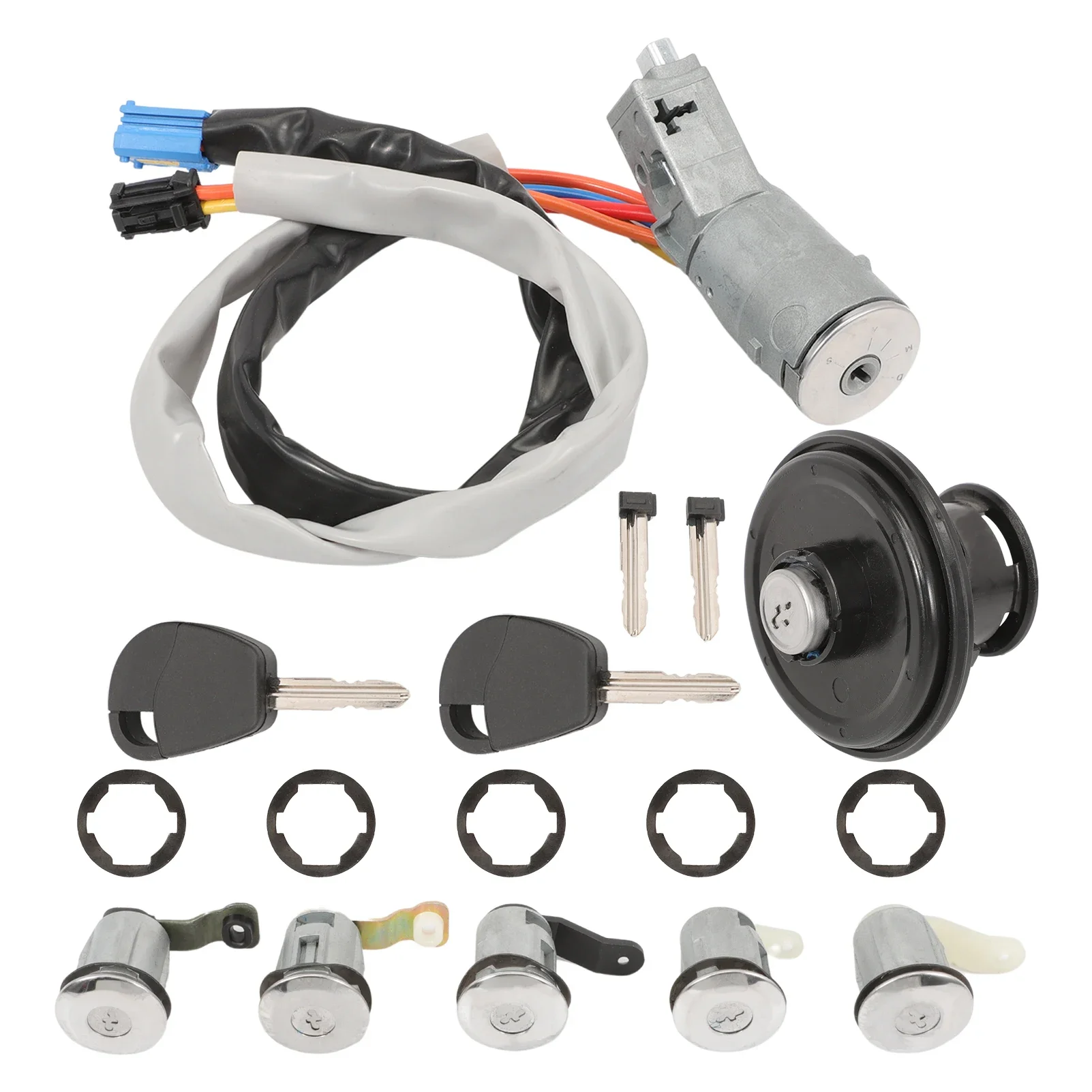 

Комплекты переключателей запуска автомобиля 4162AP, переключатель замка двери с корпусом зажигания для Peugeot Partner Citroen Berlingo 2002-2008 4162CF