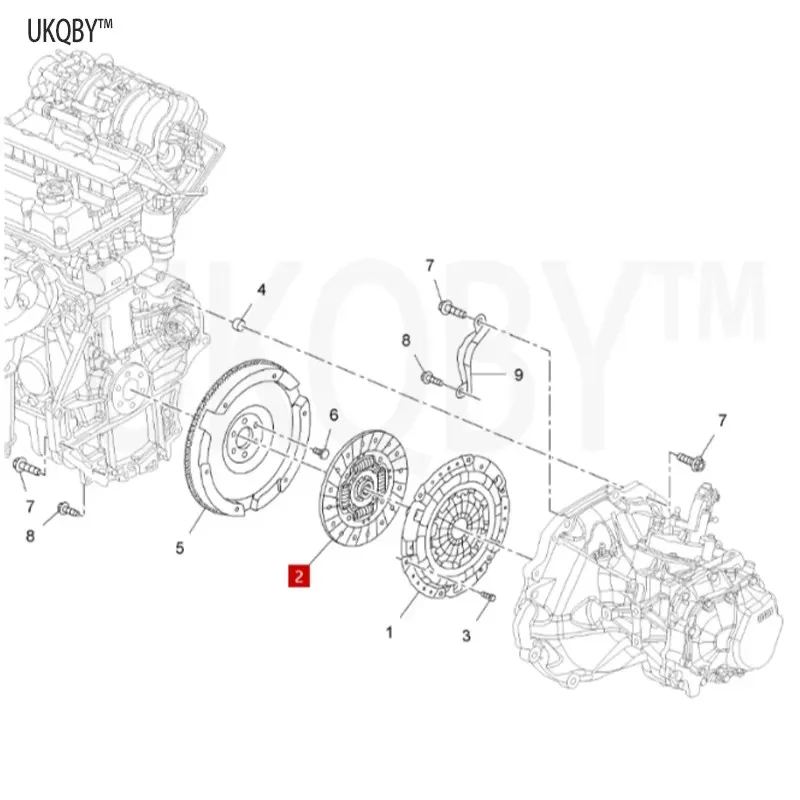 مناسبة لـ Bu ic k Ex ce ll e Cr uz e/1.6/1.8 Ji ng ch en g 1.8 Ka iy ue 1.6 لوحات قابض السيارة 96829742 #2