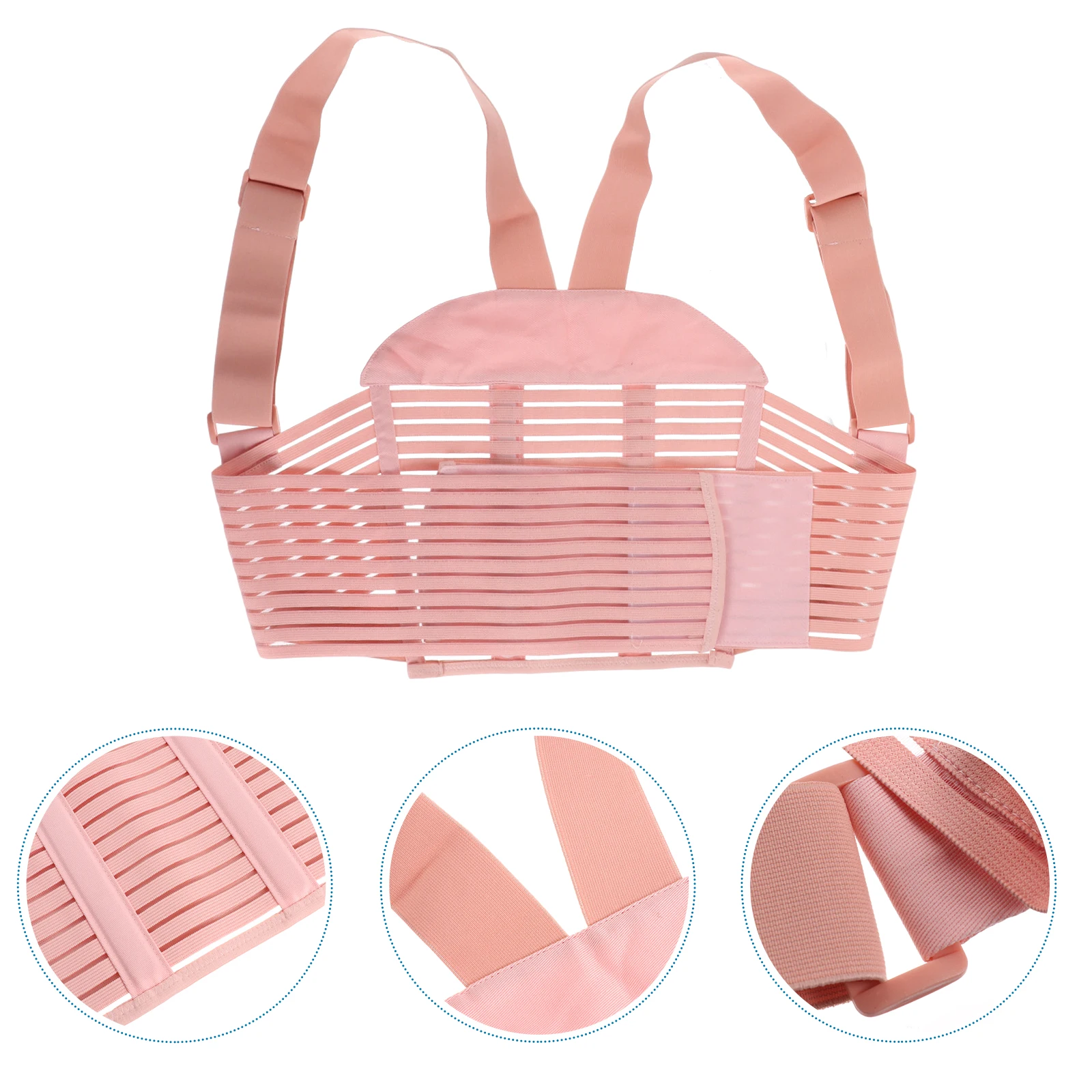 Cinto de suporte para maternidade gravidez barriga b material elástico mulher grávida alças ajustáveis respirável suporte abdominal alívio