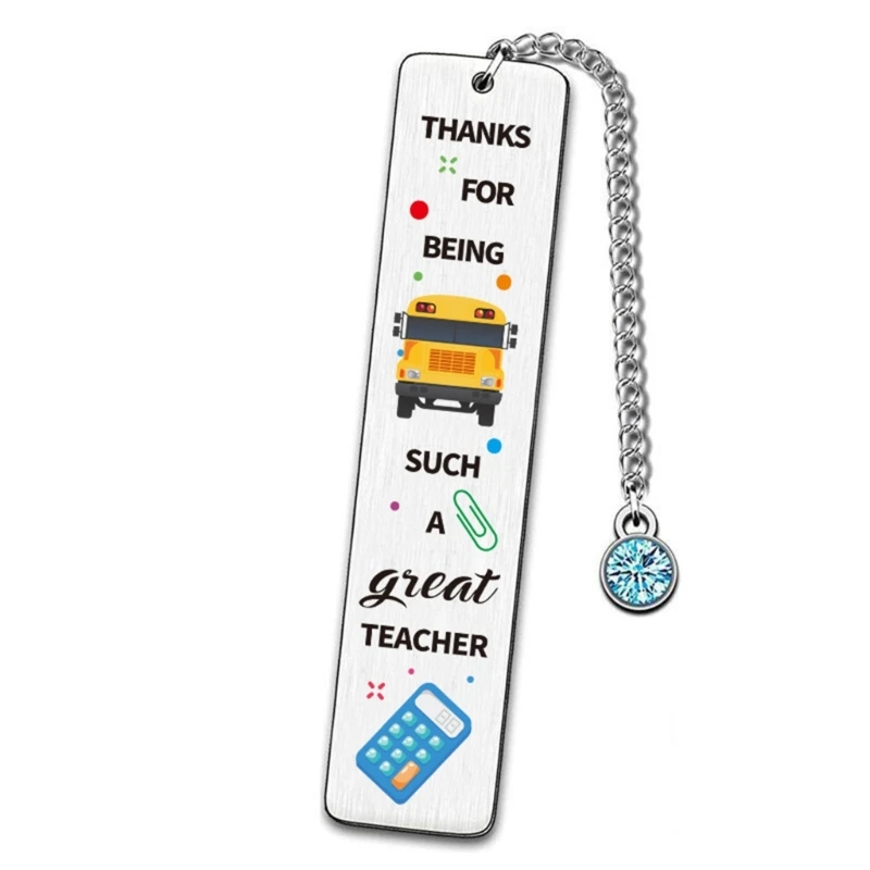 บุ๊คมาร์คโซ่โลหะบุ๊คมาร์คอุปกรณ์แบ่งหน้าหนังสืออ่าน