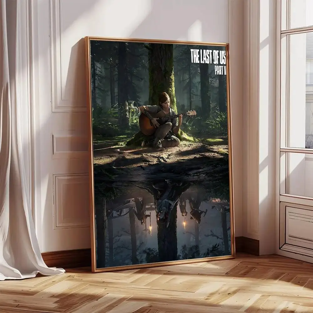 The Last Of Us أنيمي DIY ملصق لاصق يتوهم الجدار ملصق لغرفة المعيشة زخارف للحانات جدار ديكور
