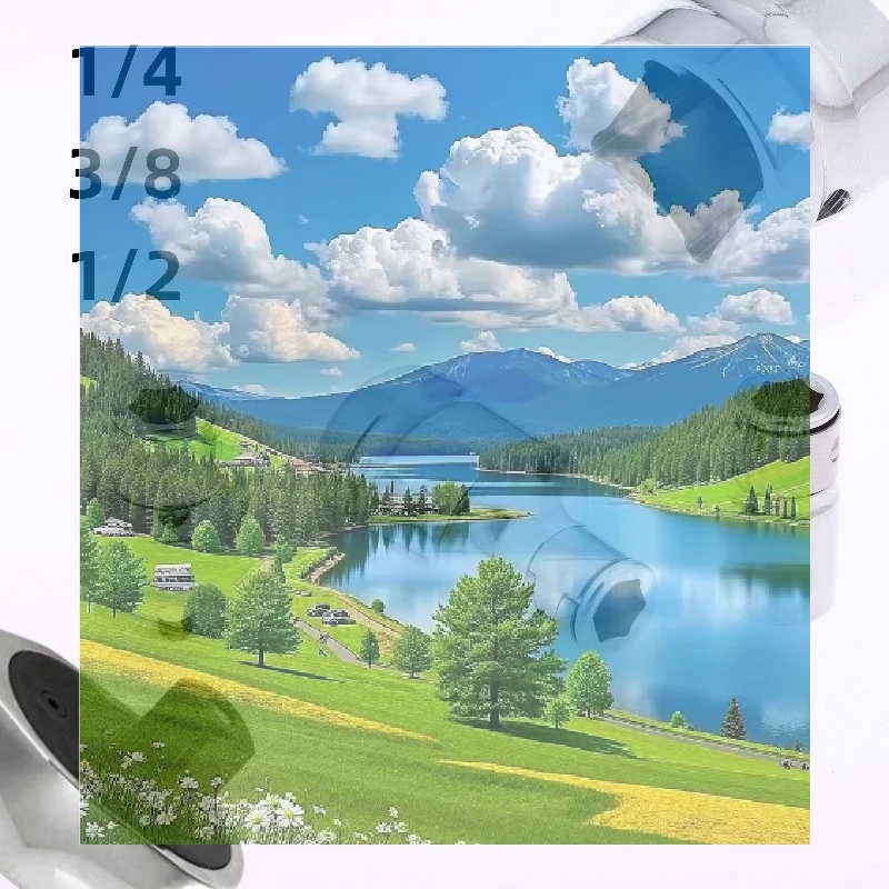 

1/3 шт. держатель отвертки, адаптер для ударной головки, 1/4 "3/8" 1/2" квадратный привод на 1/4 "шестигранный хвостовик, конвертер бит