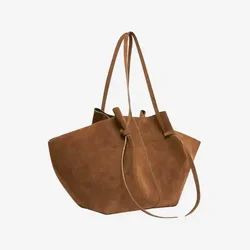 Vintage Suede Totes For Women Casual Shoulder Bag Large Capacity Top-handle female Handbags Travel Big Shopper bags bolsas