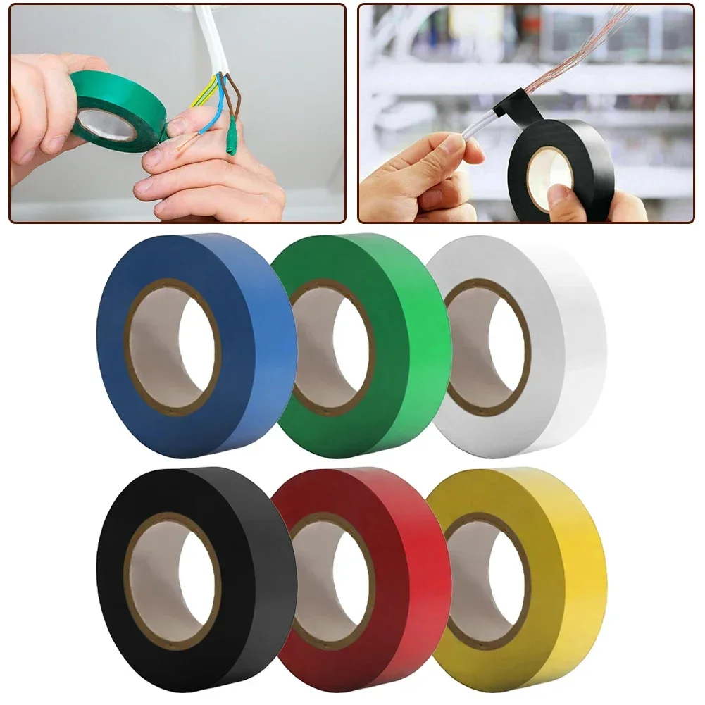 Electrical Insulating Tape Heat-Resistant PVC Tape Wire Harness Electric Heating Tape Car Cable Tape Strong Heat-Resistant