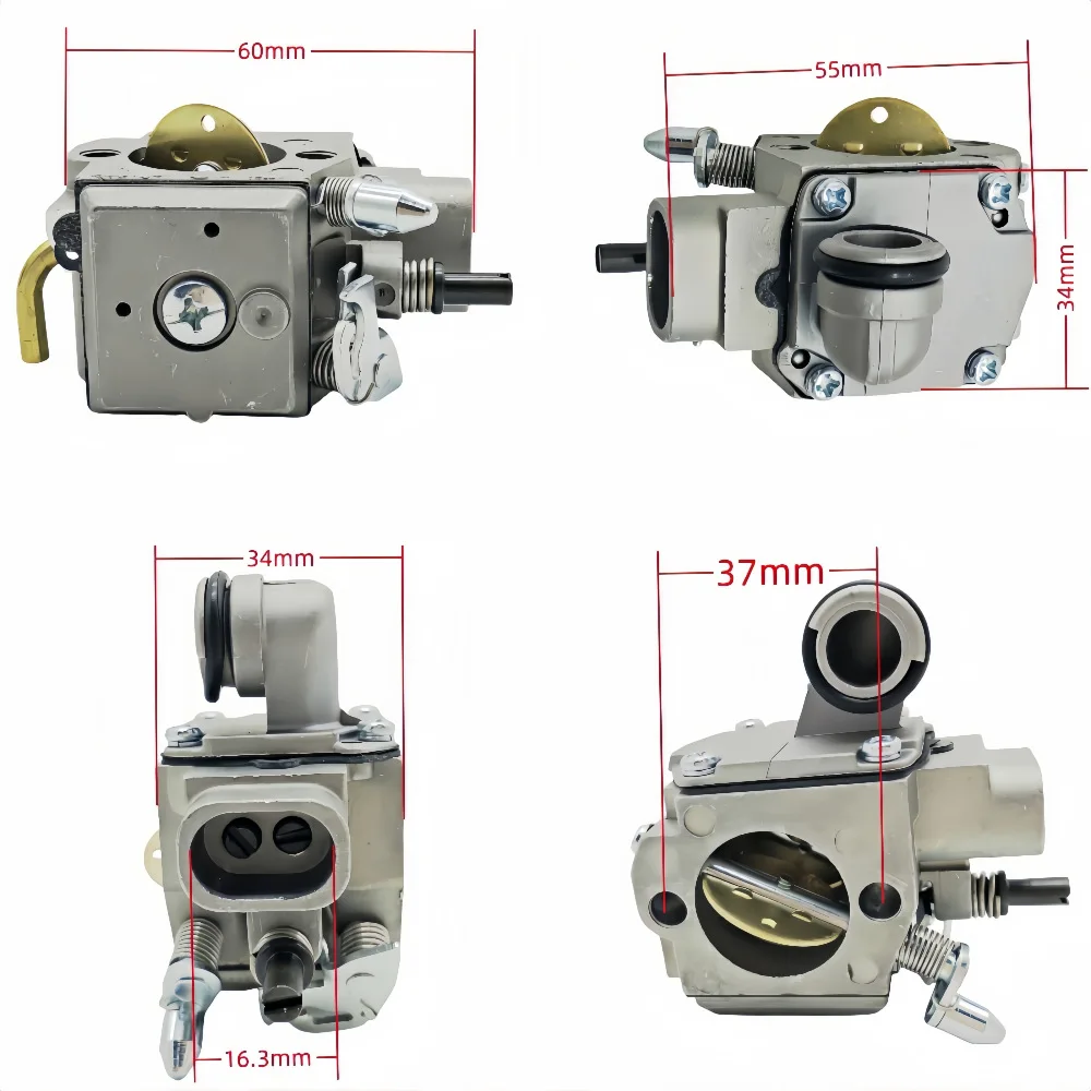 909-010 Carburetor Carburetor For MS341 For Consistent Power Output Direct Bolt-on Replacement Precision-engineered Fuel Mixture