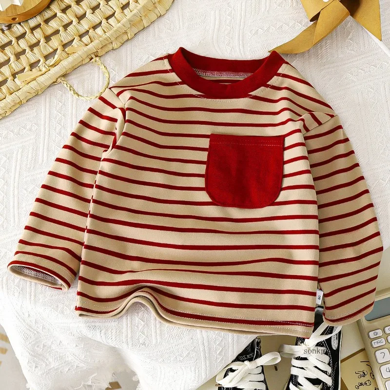 Baby Striped Long Sleeve Tees 5