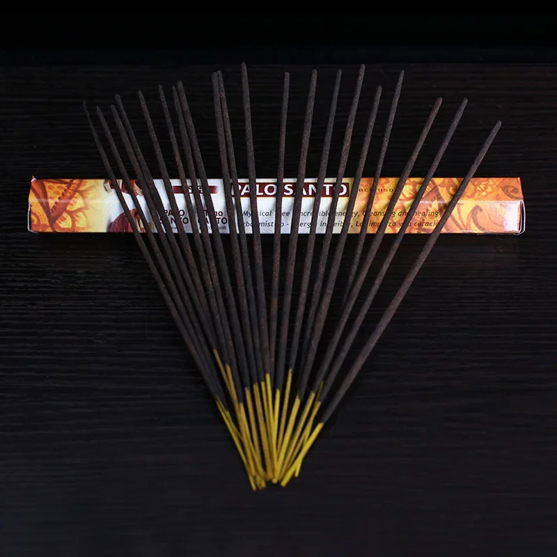Y Palo Santo Indian Incense Sticks Natural Line Stick Incense for Living Room Teahouse Buddhist Supplies Meditaion Joss Sticks