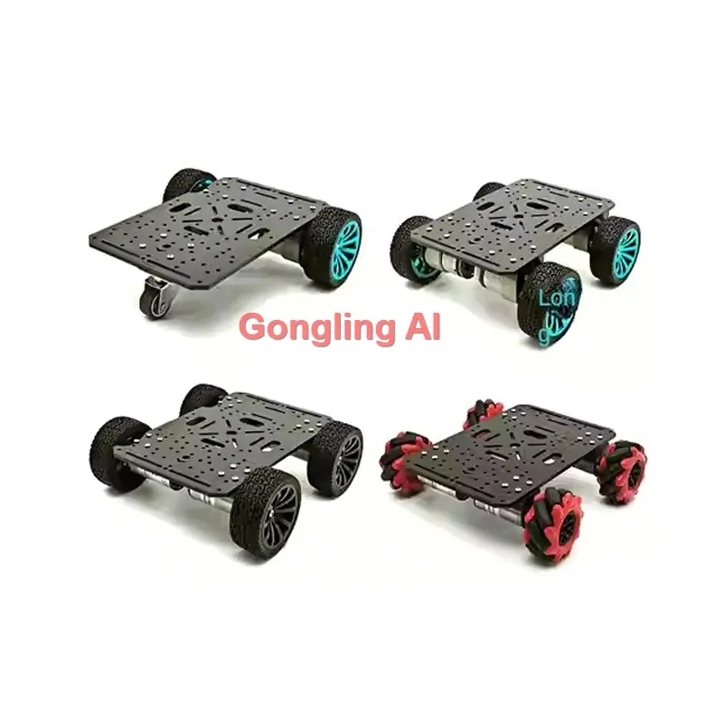 Obrázek 4: 2WD 3WD 4wd celý kinds z auto podvozek s 520 anebo 370 motorový TT mecanum kolo multi vrstev programmble robot auto promítat DIY souprava