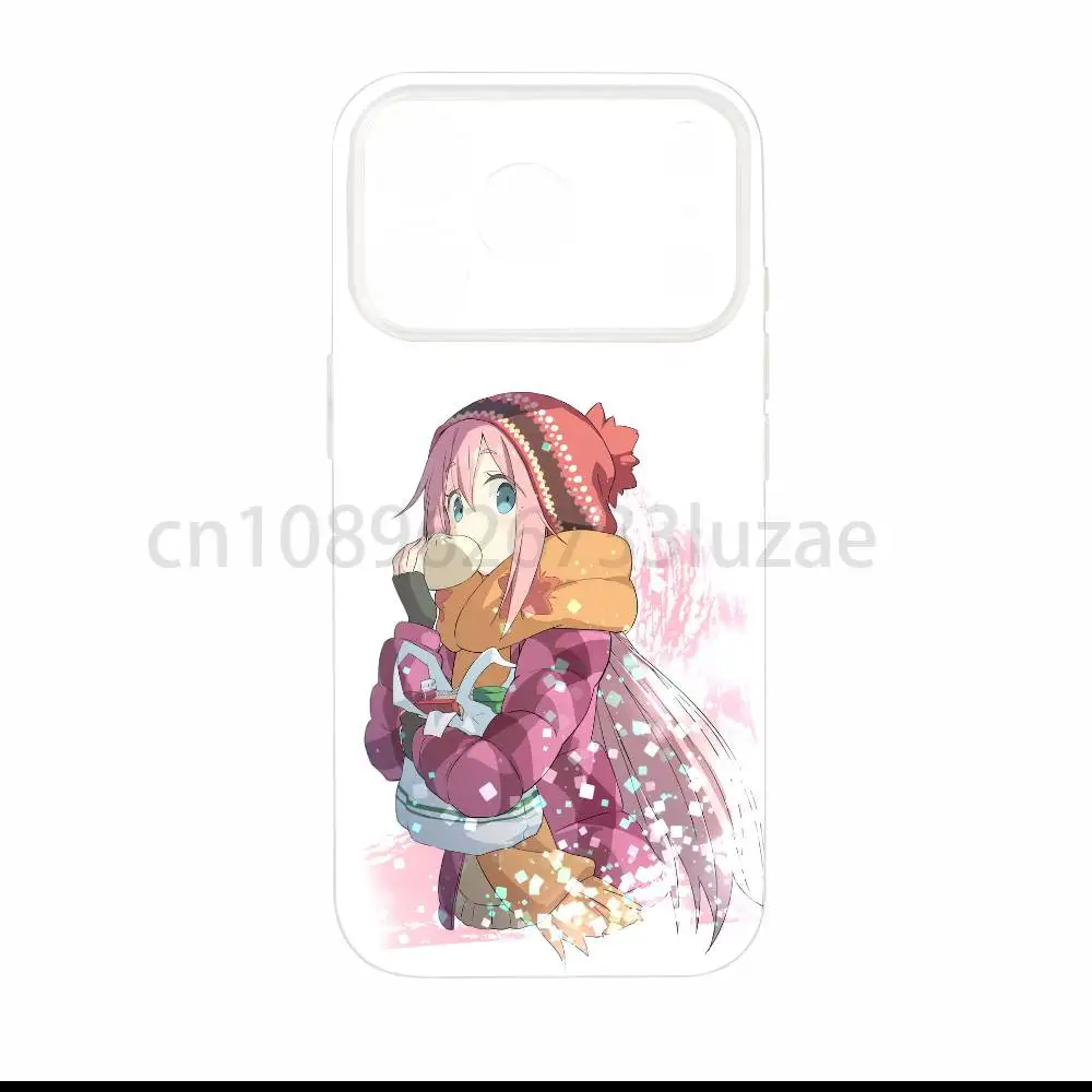 Y-Yuru Camp  Phone Case for iPhone 17 Air 16 15 14 Plus 13 12 11 ProMax Magnetic Wireless Charging Cover