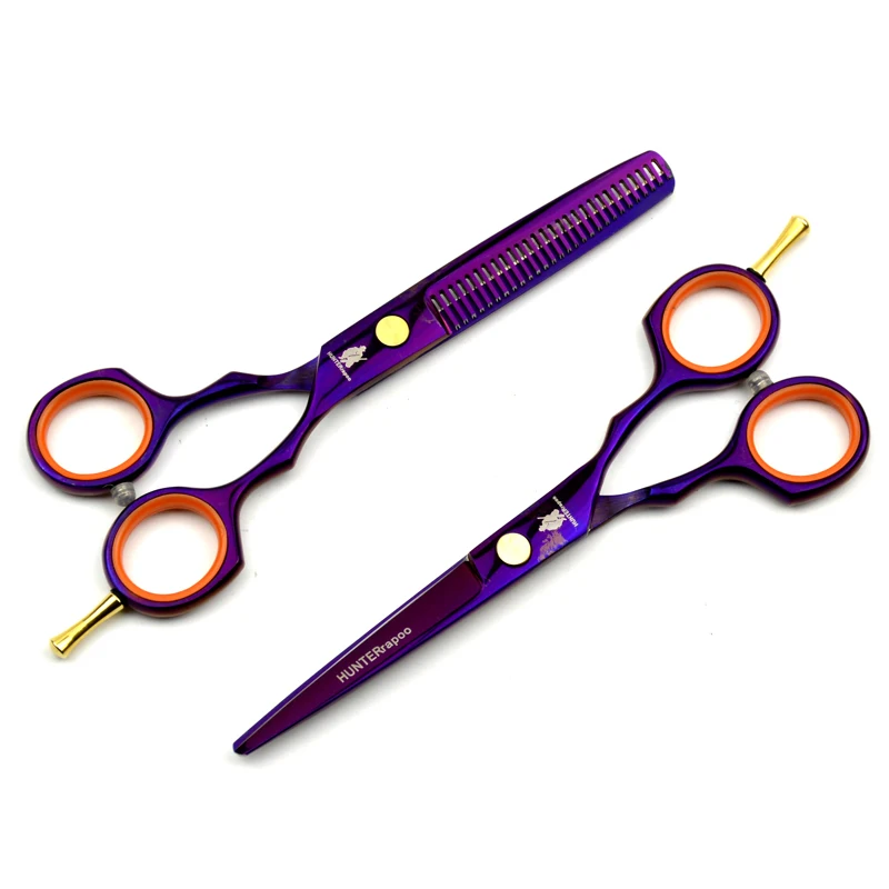 

HT9131 Stainless Steel 5.5" Professional barber Hairdressing Cutting Scissors Thinning Shear Set Haircut styling tools