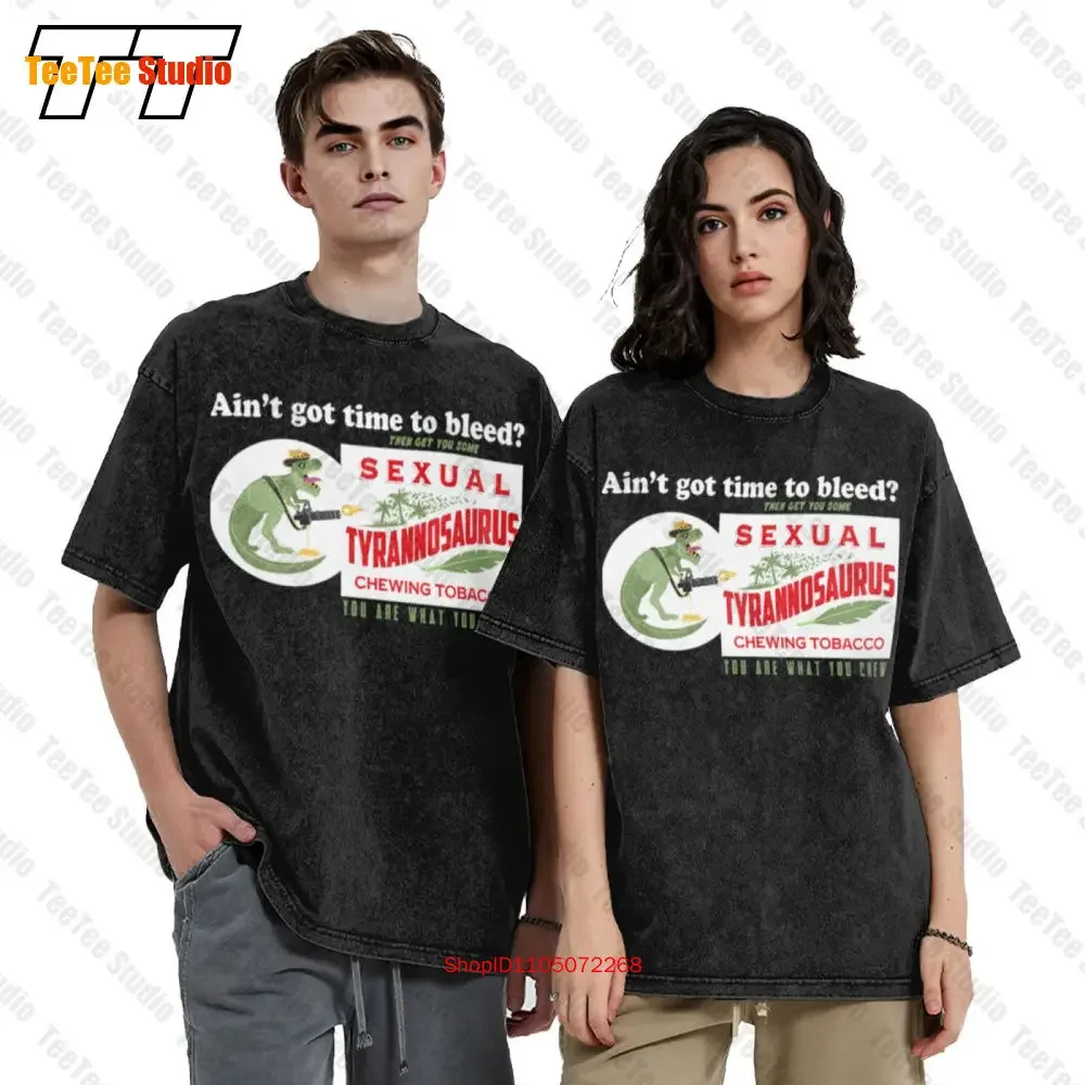 Sexual Tyrannosaurus Predator Vintage Oversized T-Shirt K0FO