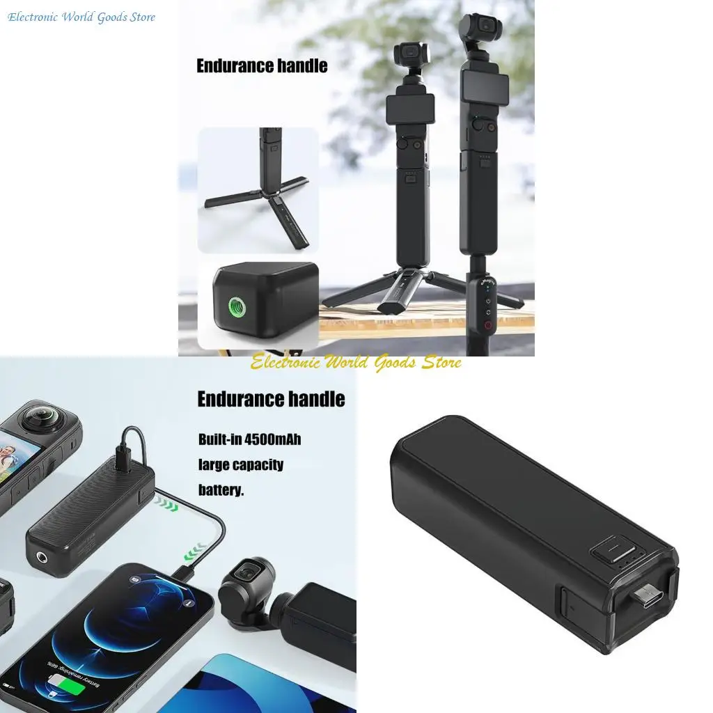 

A3PD Большой емко для камеры ручка батареи для карманного аксессуара для кармана 3 Gimbals