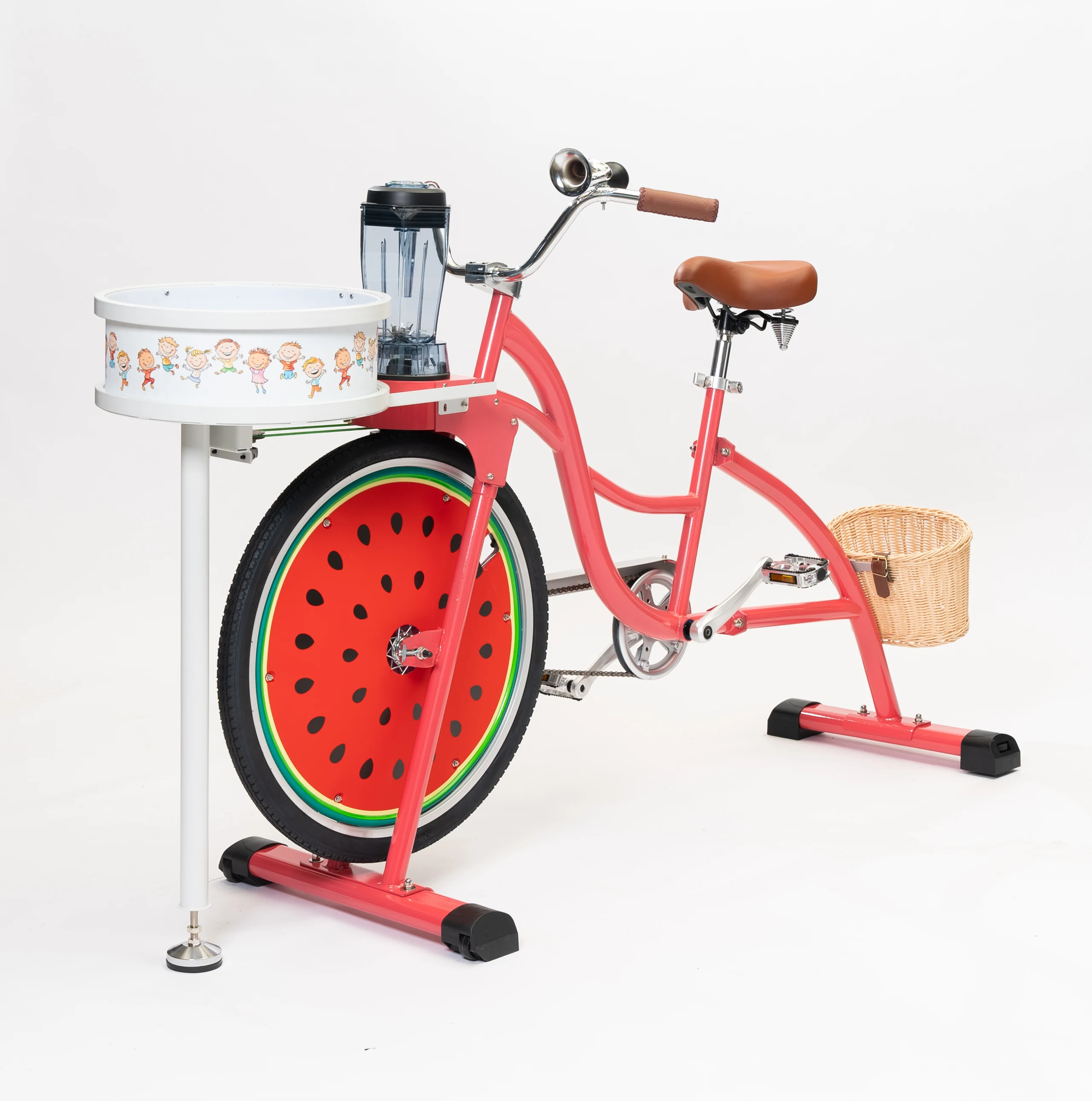 ATV&UTVEXI Adult Exercise Bike with Aluminum Alloy Frame Smoothies Blender Amusement Spinning & Party Bicycle view 6