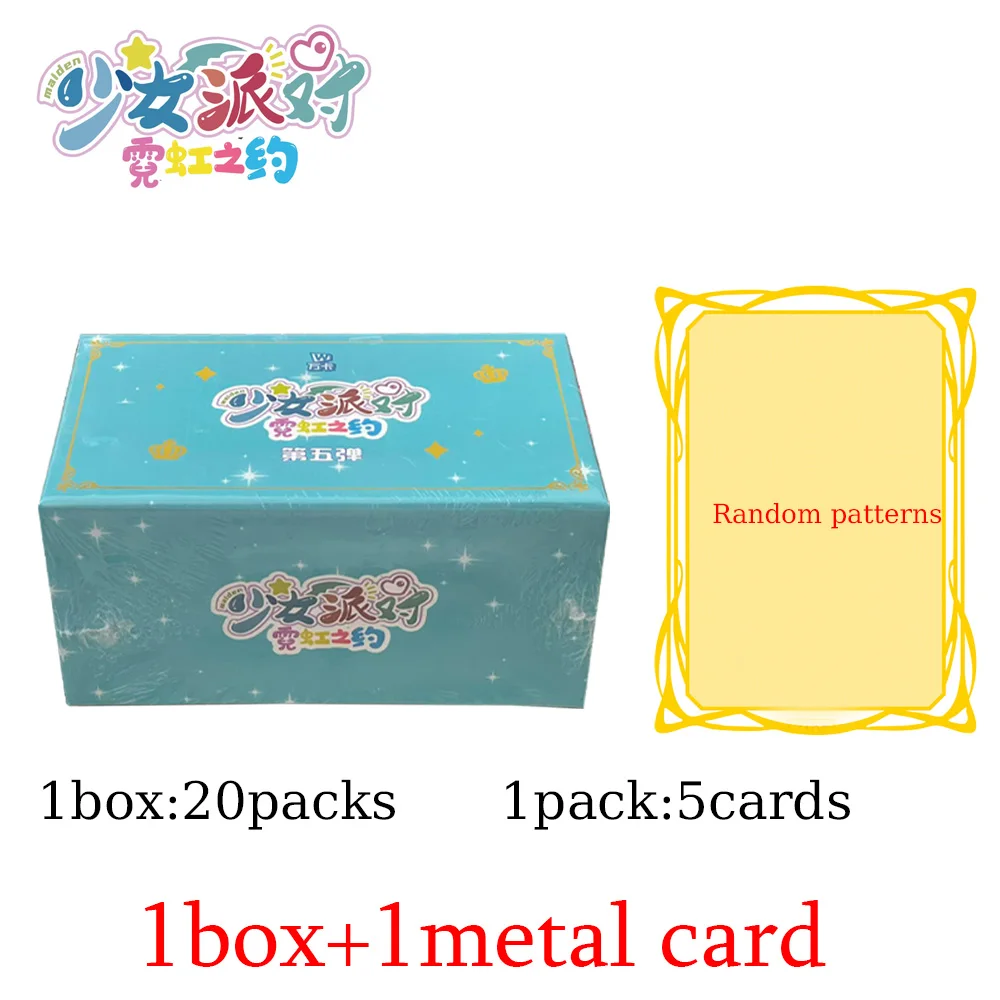 Goddess Stoey Maiden Girl Party 5 Goddess Story Spicy Waifu Trading Cards Metal Cards Booster Packs Anime