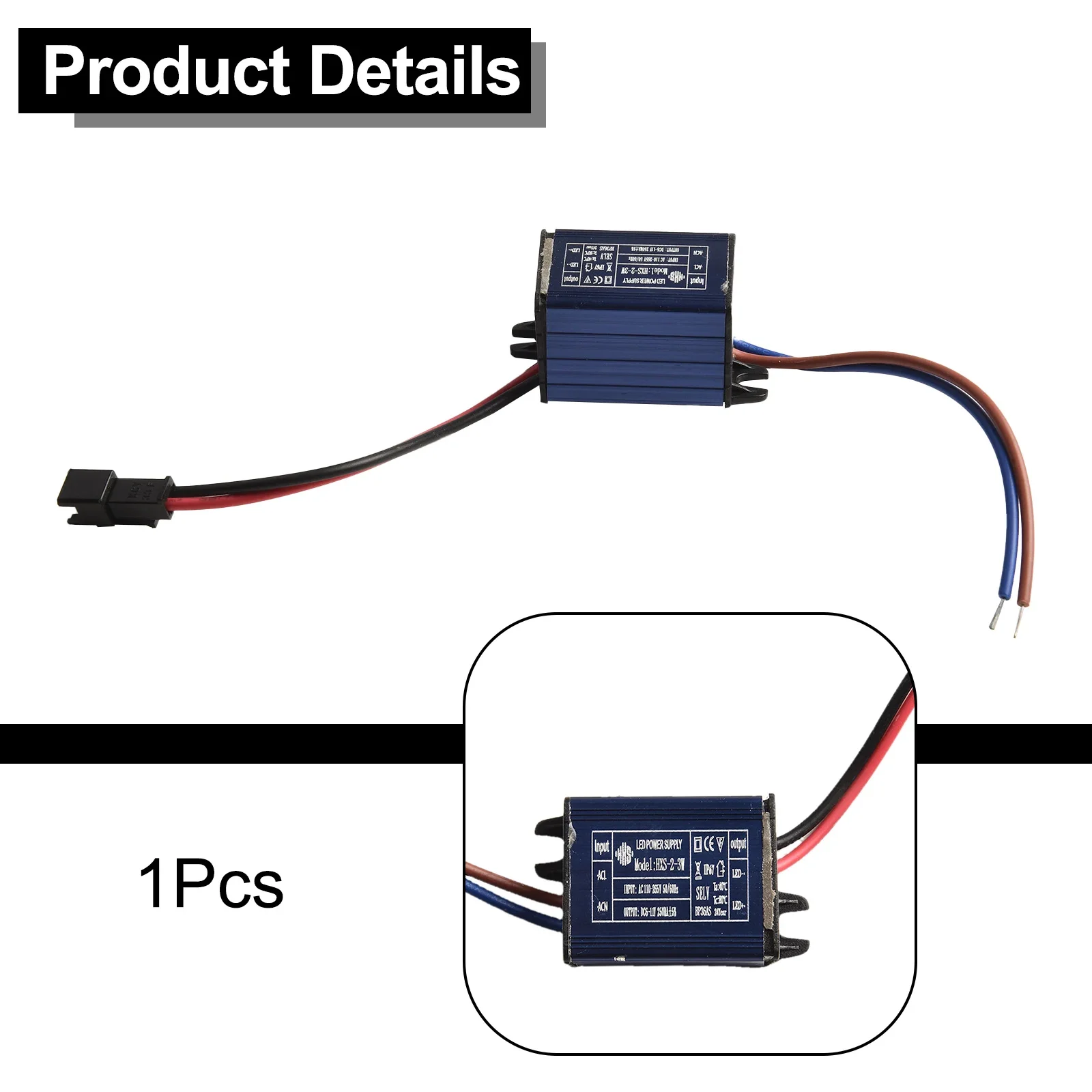 8 Types LED Driver 3W-50W Power Supply Floodlight Lighting Transformer IP65 Waterproof Adapter AC110-265V AC85-265V