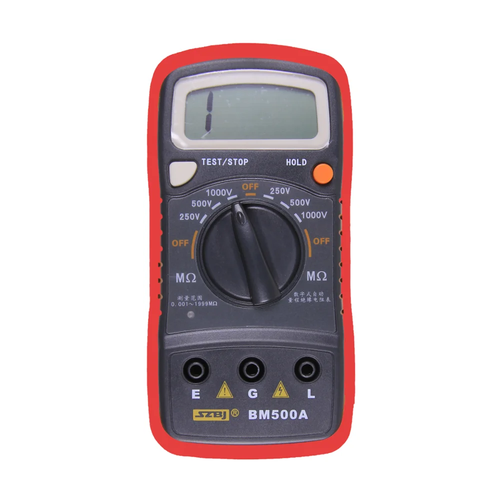 High quality 1000V digital insulating BM500A resistance tester Multimeter  Avometer