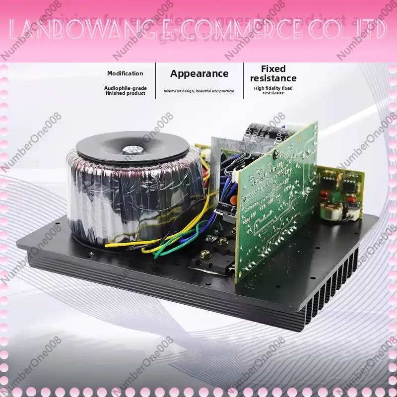 SW500W  high power Active monaural bass amplifier subwoofer amplifier board with Volume knob