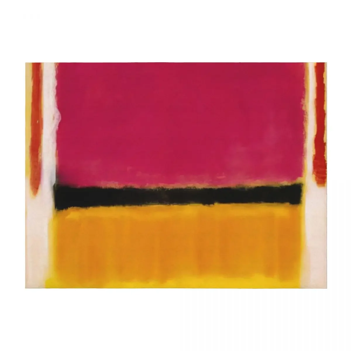 

Mark Rothko - Violet, Black, Orange, Yellow on White and Red - 1949 Throw Blanket Furrys Heavy cosplay anime Thermal Blankets