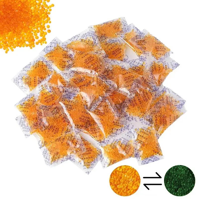 ~5-30pcs Reusable Silica Gel Desiccant Damp Moisture Absorber, For Home Absorber Bag Electronic Product Drying Camera Storage