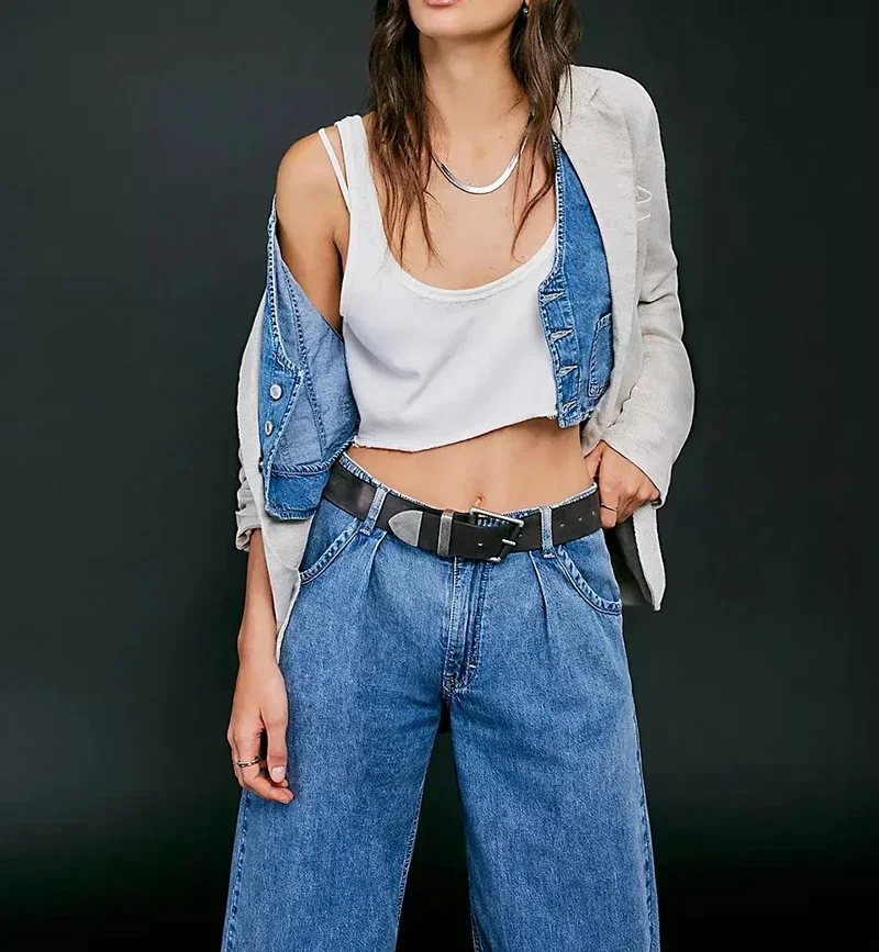 Tops 100% de algodón para mujer, Top informal sin mangas para mujer, ropa de calle Sexy, Tops cortos para mujer, ropa estética 2024