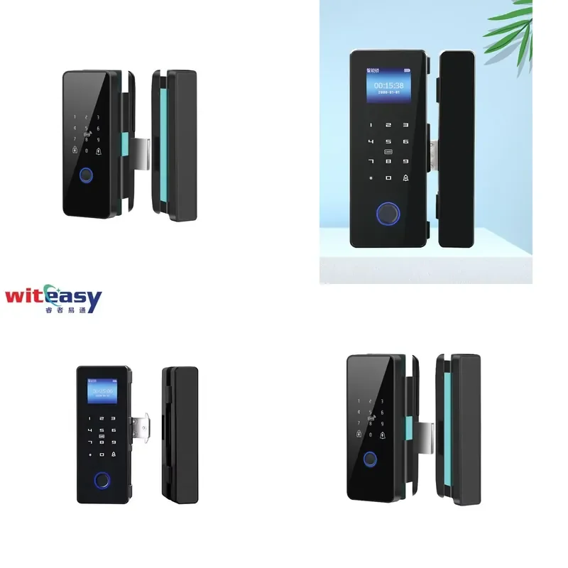 

2025 Hot Sale Glass Door with APP Control Cloud Data Storage & Built-In Doorbell
